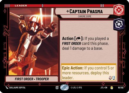 Captain Phasma - Chrome Dome (010/262) - Jump to Lightspeed