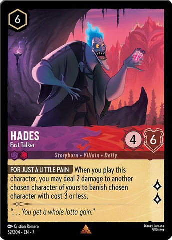 Hades - Fast Talker / Rare / LOR7