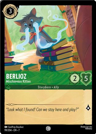 Berlioz - Mischievous Kitten (99/204) - Archazias Island