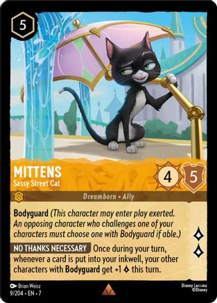 Mittens - Sassy Street Cat (9/204) - Archazias Island