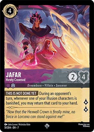 Jafar - Newly Crowned (51/204) - Archazias Island