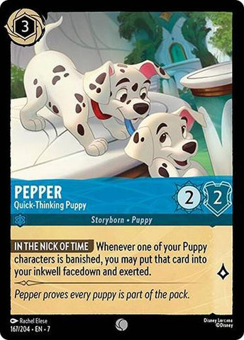 Pepper - Quick-Thinking Puppy / Common / LOR7