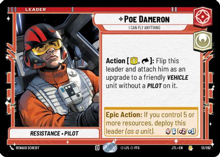 Poe Dameron - I Can Fly Anything (013/262) - Jump to Lightspeed