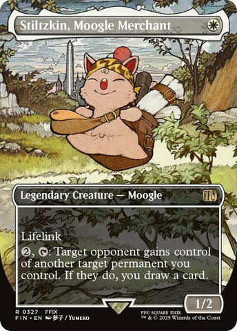 Stiltzkin, Moogle Merchant (Borderless) / R / FIN