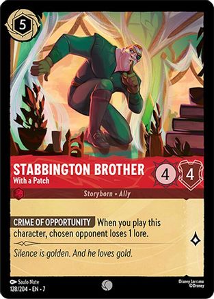Stabbington Brother - With a Patch (128/204) - Archazias Island