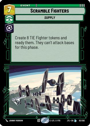 Scramble Fighters (092/262) - Jump to Lightspeed