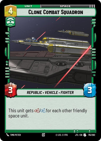 Clone Combat Squadron / Uncommon / JTL