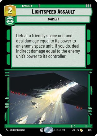 Lightspeed Assault (Foil) (625) - Jump to Lightspeed Foil