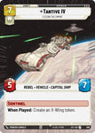 Tantive IV - Fleeing the Empire (Hyperspace) / Uncommon / JTL (FOIL)