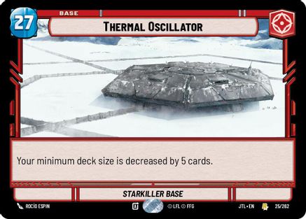 Thermal Oscillator (025/262) - Jump to Lightspeed