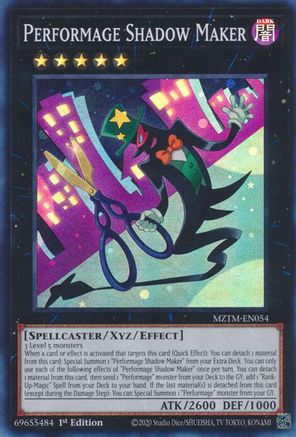 Performage Shadow Maker (MZTM-EN054) - Maze of the Master 1st Edition