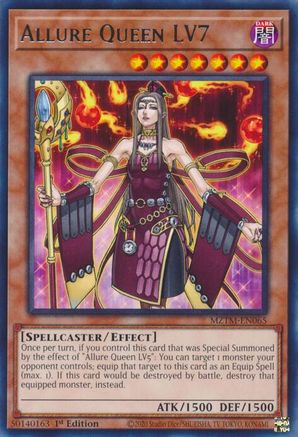 Allure Queen LV7 (MZTM-EN065) - Maze of the Master 1st Edition