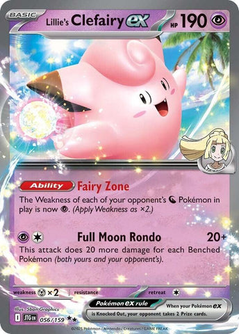 Lillie's Clefairy ex - 056/159 / Double Rare / JTG
