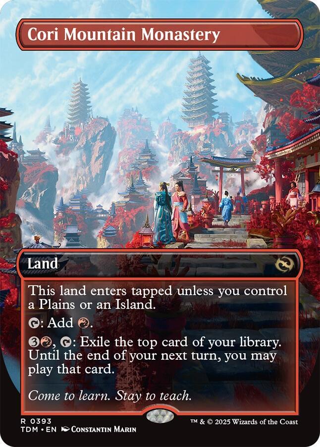 Cori Mountain Monastery (Borderless) / R / TDM