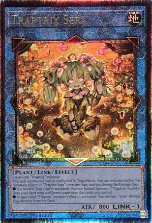 Traptrix Sera (PUR) (RA04-EN075) - Quarter Century Stampede 1st Edition