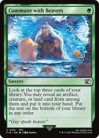 Commune with Beavers / C / FIN (FOIL)