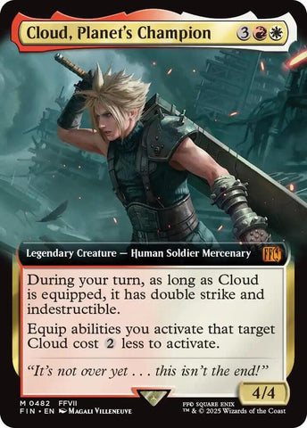 Cloud, Planet's Champion (Extended Art) / M / FIN