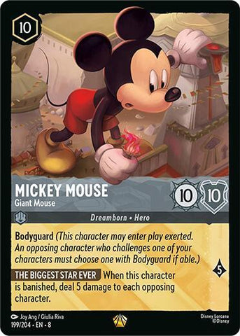 Mickey Mouse - Giant Mouse / Legendary / LOR8