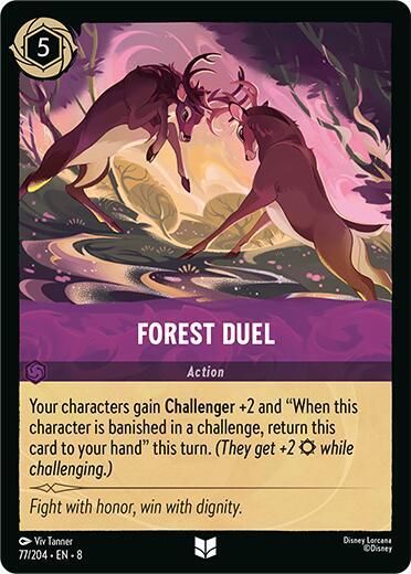 Forest Duel / Uncommon / LOR8