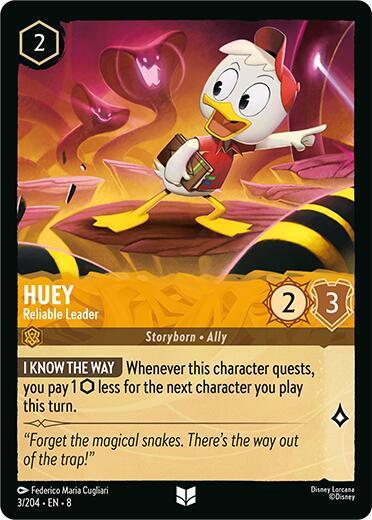 Huey - Reliable Leader / Uncommon / LOR8