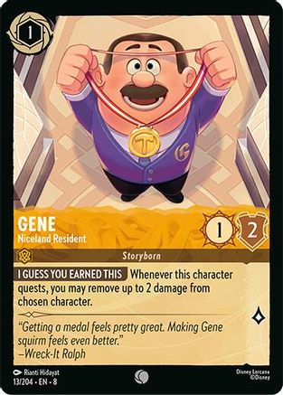 Gene - Niceland Resident (13/204) - Reign of Jafar