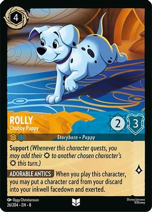 Rolly - Chubby Puppy (26/204) - Reign of Jafar