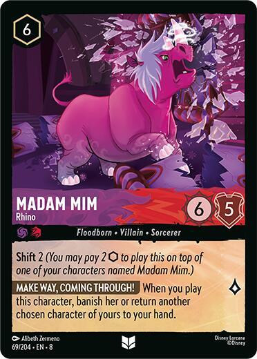 Madam Mim - Rhino / Uncommon / LOR8