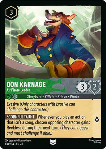 Don Karnage - Air Pirate Leader / Uncommon / LOR8