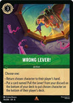 Wrong Lever! / Rare / LOR8 (FOIL)