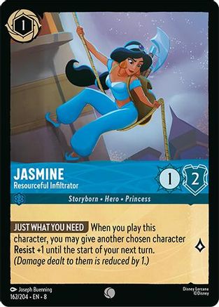 Jasmine - Resourceful Infiltrator (162/204) - Reign of Jafar