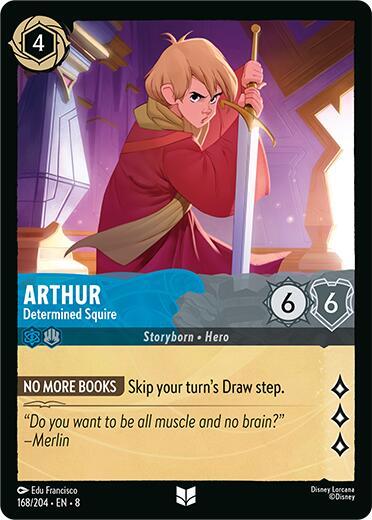 Arthur - Determined Squire / Uncommon / LOR8