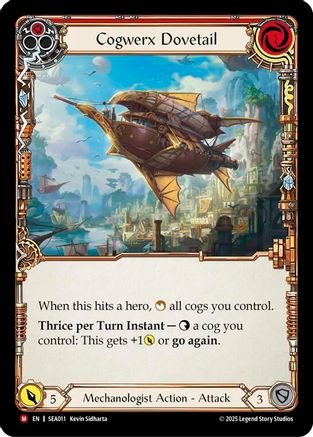 Cogwerx Dovetail (SEA011) - High Seas Rainbow Foil
