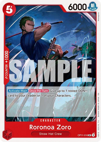 Roronoa Zoro / Uncommon / OP11