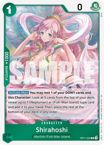 Shirahoshi (030) / Rare / OP11