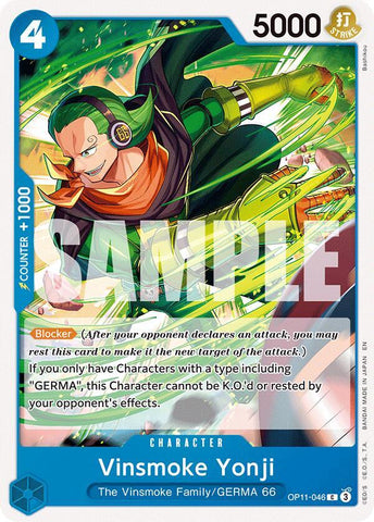 Vinsmoke Yonji / Common / OP11
