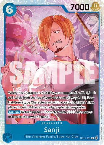 Sanji / Super Rare / OP11