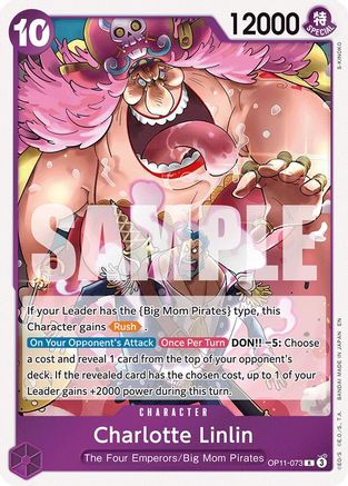 Charlotte Linlin (OP11-073) - A Fist of Divine Speed Foil