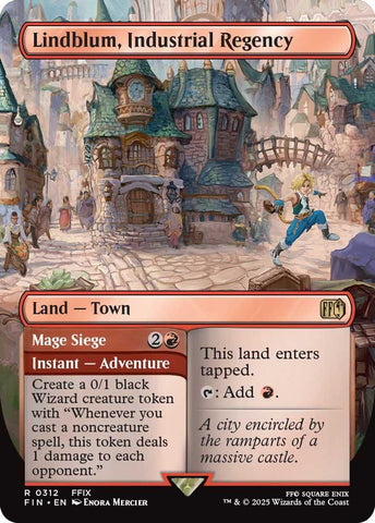 Lindblum, Industrial Regency (Borderless) / R / FIN (FOIL)