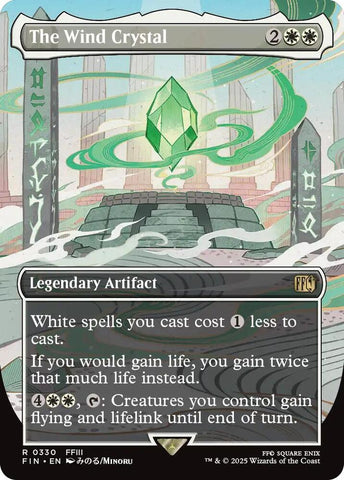The Wind Crystal (Borderless) / R / FIN