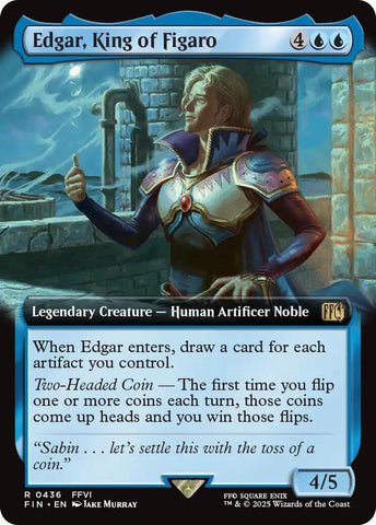 Edgar, King of Figaro (Extended Art) / R / FIN