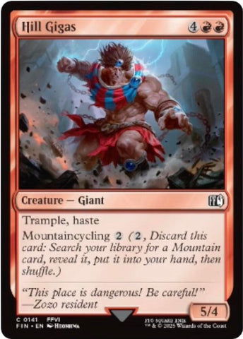 Hill Gigas / C / FIN (FOIL)