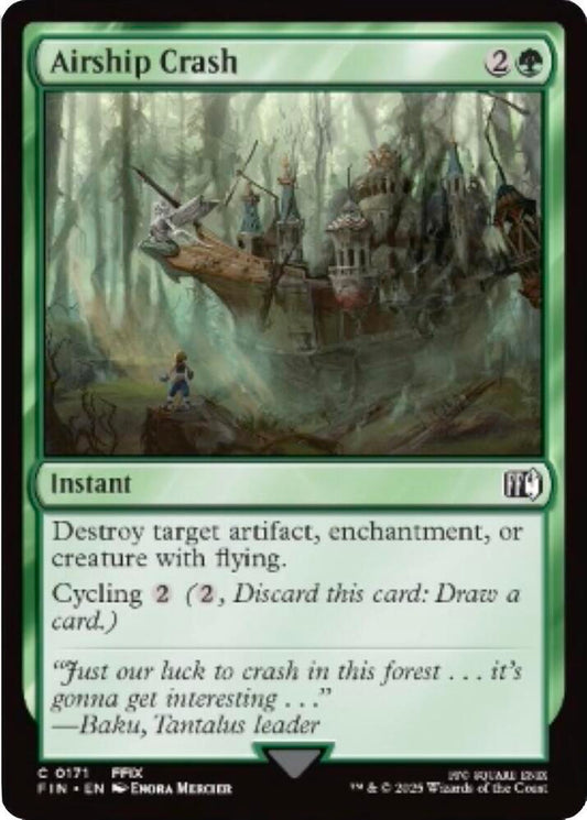 Airship Crash / C / FIN (FOIL)