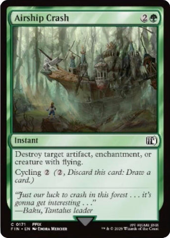 Airship Crash / C / FIN (FOIL)
