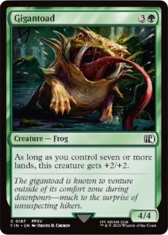 Gigantoad / C / FIN (FOIL)