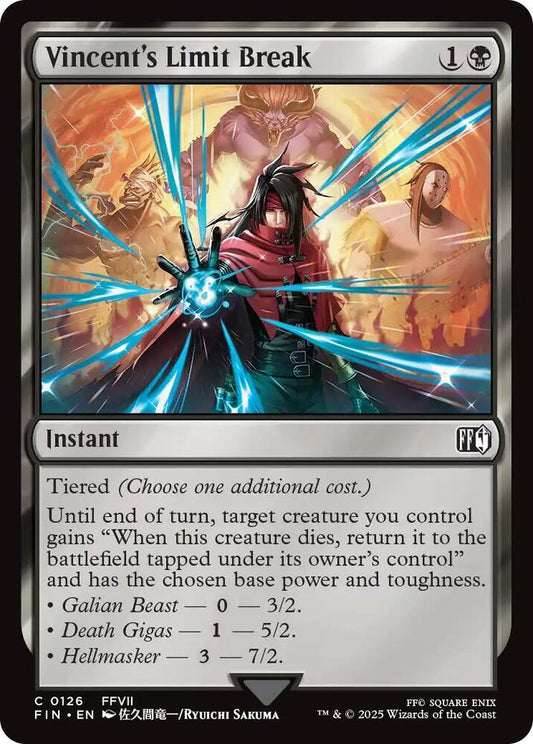 Vincent's Limit Break / C / FIN (FOIL)