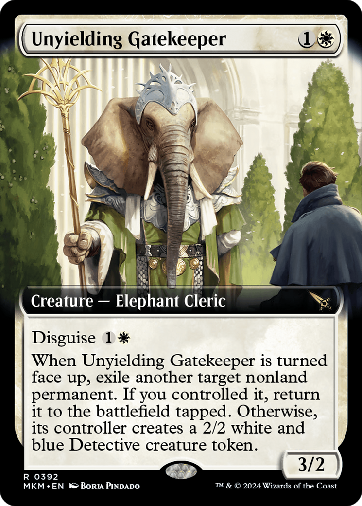 Unyielding Gatekeeper (MKM-392) - Murders at Karlov Manor: (Extended Art)