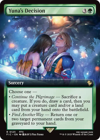 Yuna's Decision (Extended Art) / R / FIC