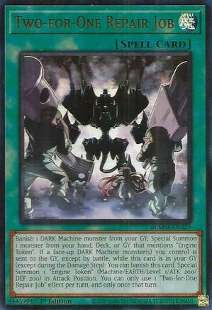 Two-for-One Repair Job (BLMM-EN029) - Battles of Legend: Monster Mayhem 1st Edition