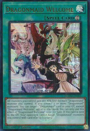 Dragonmaid Welcome (BLMM-EN066) - Battles of Legend: Monster Mayhem 1st Edition