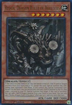 Redox, Dragon Ruler of Boulders (BLMM-EN117) - Battles of Legend: Monster Mayhem 1st Edition